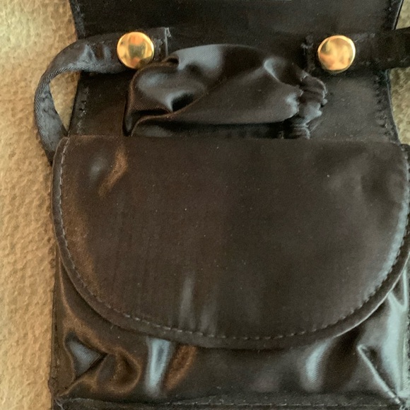 Cute black, velvet crossbody dress purse. Approx 4 1/2” x 5”. Strap approx 25” - Picture 9 of 10